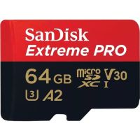 64GB MICRO SD CARD (ไมโครเอสดีการ์ด) SANDISK (SDSQXCU-064G-GN6MA) EXTREME PRO MICROSDXC UHS-I CARD (ประกัน LT.) SYNNEX