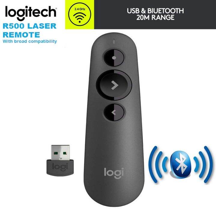 logitech the mouse Logitech R500 Laser Presentation Remote Clicker with
