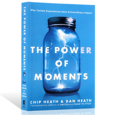 The power of moments by chip Heath &amp; Dan heath physical paper book in English