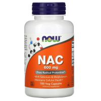 [Exp2026] NOW Foods, NAC 600 mg 100 Veg Capsules