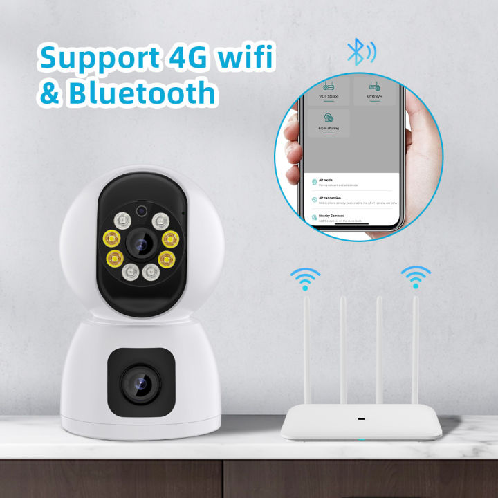 icsee-กล้อง-ip-wifi-baby-monitor-uhd-4mp-กล้องในร่มไร้สายหน้าจอคู่-ptz-กล้องเฝ้าระวังความปลอดภัยการติดตามอัตโนมัติ