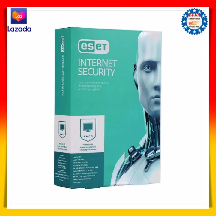 ESET NOD32 Internet Security (1Desktop) {eiffel.tower} | Lazada.co.th