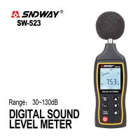 SNDWAY เครื่องวัดระดับเสียงดิจิตอลมือถือ DB Meter เสียงเมตร30 ~ 130db เดซิเบลมินิวิเตอร์เสียงมินิระดับเสียงเมตร