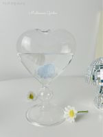 ♀✌ ivhefd Copo de vidro palha Coreano Chic Juice Cocktail Cup Vase