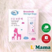 Hộp 50 Túi Trữ Sữa Mẹ GB-Baby Hàn Quốc Dung Tich 250ml