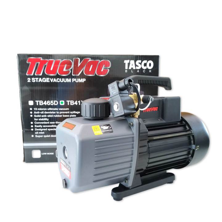 แวคคั่มปั๊ม-tasco-black-tb41xd-283-l-min-10-cfm-two-stage-2ขั้น-vacuum-pump-แวคคั่มไล่อากาศ-ปั๊มสุญญากาศ