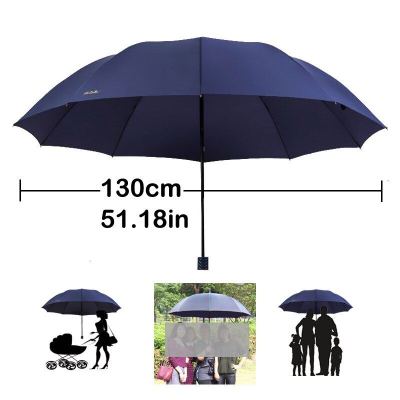 ร่มกอล์ฟพับได้ ป้องกันแสง UV กันแดด กันฝน ร่มพับ ร่มใหญ่ ร่มยักษ์ ร่มกอล์ฟ Golf Umbrella