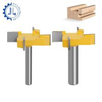 CNC Router Bits สําหรับไม้ T Slot Cleaning Bottom Router Bit Wood Surface Milling Cutter Set Router Bits สําหรับเครื่องมืองานไม้