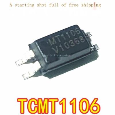 10ชิ้นใหม่ TCMT1106ซิลค์สกรีน MT1106 SOP4 Patch Optical Isolator 1ช่อง Optocoupler
