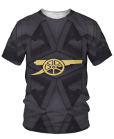 T SHIRT   Arsenal Custom Personalized 3D Tshirt 09