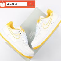 2023 New ●Original NK* A F 1 Low WhiteYellow Casual Sports Sneakers Shoes For Men &amp; Women Skateboard Shoes [Free Shipping]