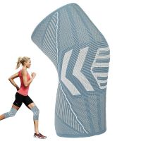 Knee Pad For Sports Sweat-Absorbing Knitted Protective Knee Support Sleeve Sports Gear Nonslip Cycling Knee Braces For Women And Supports Braces