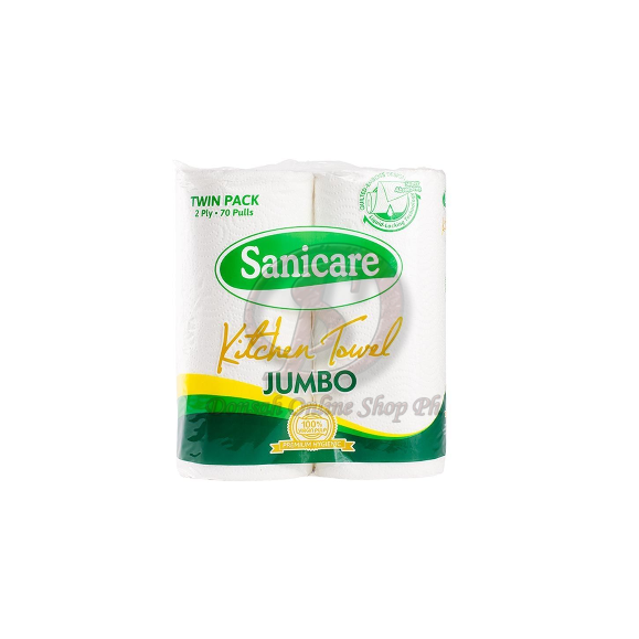Sanicare Kitchen Towel Jumbo Twin Pack 2ly 70pulls 1 pack Lazada PH