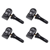 4Pcs TPMS Sensor 315MHz+433MHz Sensor for Tire Pressure Monitoring System Universal Sensor Programmer Work with TS601