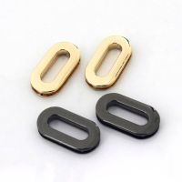 【CC】✲☈¤  2pcs Metal Oval Screw Back Eyelets With Washer Grommets Leather Accessory for Garment Shoe Jeans Decoration