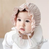 【hot sale】✆►✐ C05 Soft Cotton Baby Girl Hat Lace Princess Newborn Infant Hat Cap Spring Girls Summer Sun Hats Photography Props