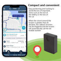 ตัวระบุตำแหน่งการติดตาม GPS ตัวระบุตำแหน่งรถแบบเรียลไทม์ GPS ใช้งานง่าย เสียงชัดเจน การตรวจสอบระยะไกล ขนาดกะทัดรัดสำหรับรถยนต์