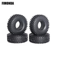 4pcs 110 RC Cars Rubber Tires 1.9inch 120*42mm Wheel Tyres for 1:10 Rock Crawler Axial SCX10 II 90046 RR10 WRAITH Traxxas TRX4