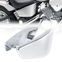 Motorcycle Battery Side Covers For Honda Shadow VLX 600 VT600C VT600CD VT 600C 600CD Deluxe 1999-2007