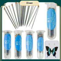 EILEEN 100Pcs ปลายแหลม การศึกษาเพื่อการศึกษา ความแข็งสูงสูง Entomology อุปกรณ์กำจัดแมลง หมุดพิน ตัวอย่างพิน เข็มสำหรับเย็บ