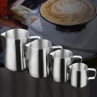 【❥❥】 350ml 600ml Stainless Steel Milk Frothing Jug Coffee Latte Serving Pitcher 【PUURE】