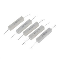 5% 250 Ohm 10W Watt Axial Ceramic Cement Resistors 5 Pcs