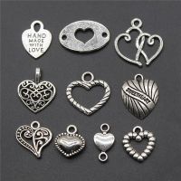 Smooth Peach Heart Charms Diy Fashion Jewelry Accessories Parts Craft Supplies Charms For Jewelry Making