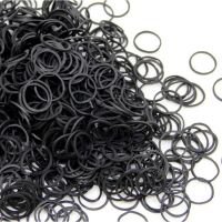 【hot】☄♗  Rubber Bands black Elastic Hair Soft Elastics Ties for Office Supplies School 0.6x0.9