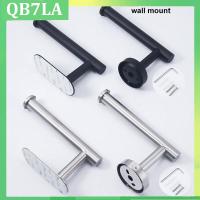 Black Toilet Roll Paper Towel Toilet wall Holder Stainless Steel Organizers holder bathroom Self Adhesive Punch-Free Rack Tissue QB7LA Shop