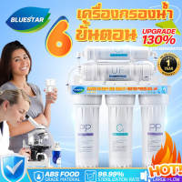 เครื่องกรองน้ำ 6 ขั้นตอน รุ่น Mineral กรองแล้วได้เป็นน้ำแร่ มีแร่ธาตุบำรุงร่างกาย พร้อมอุปกรณ์ครบชุด เครื่องกรองน้ำใช้ในบ้าน 10 นิ้ว ้