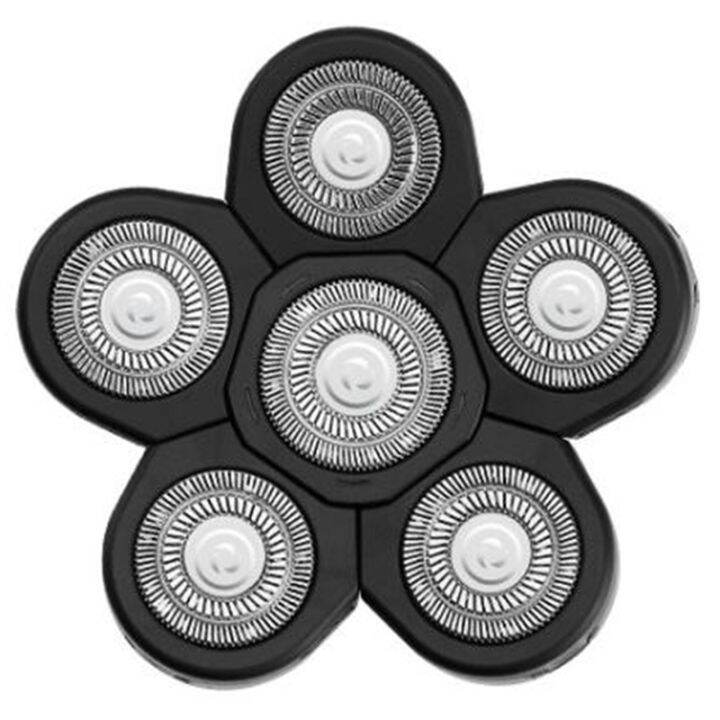 Men's Electric Shaver Heads Electric Razor Blade Replacement Head 6