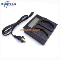 Quick Dual Charger With LCD Sreen For LC-E19 LP-E19 LPE19 LP-E4 Battery For Canon 1D Mark III DSLR 1D X EOS-1D X Digital Cameras