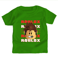 เสื้อยืดคอกลมส่งจากไทย set  A เสื้อเด็ก และ ผู้ใหญ่ Roblox เกมส์ยอดฮิต cotton 100% S-5XL