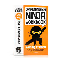 สมุดงานนินจาเข้าใจต้นฉบับภาษาอังกฤษสำหรับอายุ9-10นินจา9-10ปีคู่มือการทำงานสำหรับการอ่านและความเข้าใจนินจานำเข้าตำราภาษาอังกฤษหนังสือออกกำลังกายเด็กตรัสรู้ต้นการศึกษาสื่อการสอน