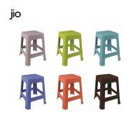 !จัดส่งเร็วใน 2 วัน! Jio เก้าอี้พลาสติก ลายหวาย ขนาด M มี 6 สี แข็งแรง ทนทาน