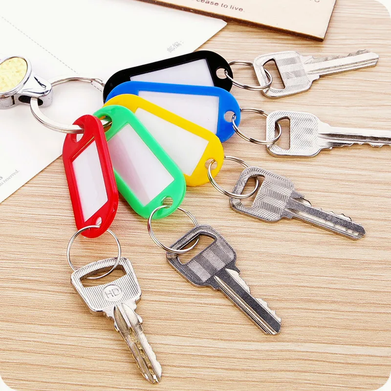 Color coded sale key rings