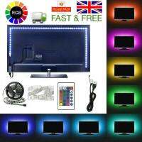 5V RGB STRIP, backlight, USB-powered LED strip, RGB 5050, for 24-inch to 60-inch , mirror, PC, 24-key remote controller