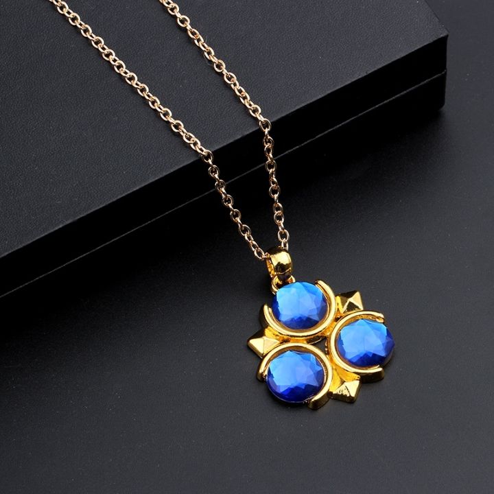 the-legend-of-necklace-ancient-bronze-crystal-pendant-necklaces-game-cosplay-choker-jewelry-accessories-gifts-for-friends