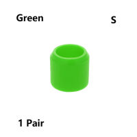 1คู่ขนาด S/M ปลั๊กจักรยานปลั๊กยางป้องกันการกระโดดจักรยานเสือหมอบสำหรับบาร์เทปกันน้ำทนต่อการสึกหรอสายรัดกลางแจ้งแหวนซิลิโคน
