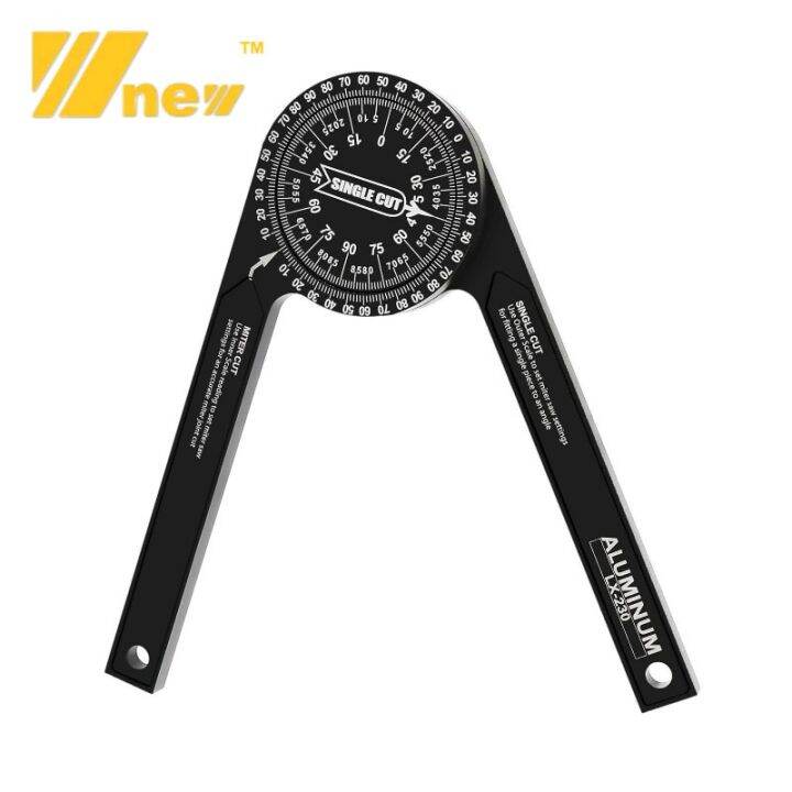 Aluminum Miter Saw Protractor Angle Finder for Woodworking Angle ...