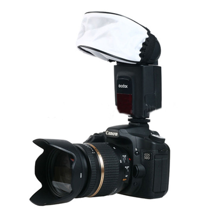 ยูนิเวอร์ซัลซอฟท์กล้องแฟลช-diffuser-softbox-สำหรับ-speedlight-ฝาครอบสะท้อนแสง