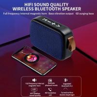 2021 New G2 Fabric Wireless Bluetooth 4.2 Speaker Outdoor Creative Card U Drive Audio Portable Mini Subwoofer Wireless Speaker