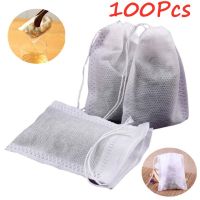 【CW】☫✁  100PCS Disposable Filter Infuser Silk Thread Non-woven Spice Accessories