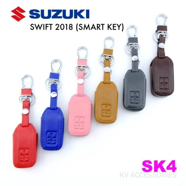 AD.ซองหนัง SUZUKI รุ่น SWIFT 2018 (SMART KEY) รุ่น SK4 ระบุสีทางช่องแชทได้เลยนะครับ