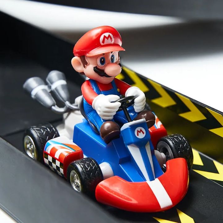 Cartoon Mushroom Kart Pull Back Racer | Figure Super Mario Yoshi - Super  Anime - Aliexpress