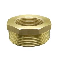 1/4 3/8 1/2 3/4 NPT Male Female Reducer Bushing Brass Pipe Fitting Connector Coupler Adapter Water Gas Oil Pressure Gauge