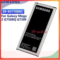 แบตเตอรี่ SAMSUNGแบตเตอรี่ทดแทนEB-BG750BBCสำหรับSamsung GALAXY Mega 2 G7508Q G750F GalaxyรอบG910S EB-BG750BBE 2800MAh ประกัน 6 เดือน ส่งจาก กทม