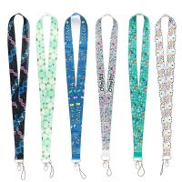 DNA chemistry Neck Strap Keychain Lanyard For Keys Women ID Badge Holder Keycord DIY Hanging Rope Cell Phone Accessories Phone Charms