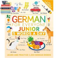 Happiness is the key to success. ! German for Everyone Junior: 5 Words a Day หนังสือใหม่ English Book พร้อมส่ง