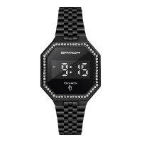 SANDAWATCH นาฬิกาข้อมือผู้ชายหญิว  Digital Touch Watch ระบบสัมผัส  รุ่น SW8005 พร้อมกล่องเหล็กเท่ห์ๆ